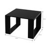 Mesa De Centro 65 X 65 X 40 Negra Ml-design