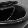 Lavabo De Cer?mica 87 X 50,5 X 22,5cm Negro Mate Ml-design