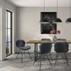 Set 2x Sillas De Comedor Antracita Estilo Moderno Ml-design