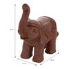 Figura Deco Elefante 36x19x39 Cm Marrón By Ml-design