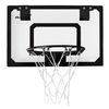 Hauki Juego De Mini Canasta De Baloncesto 45,5x30,5 Cm, Negro