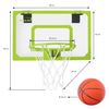 Hauki Mini Canasta De Baloncesto Para Habitaci?n 58x40 Cm, Verde