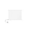 Radiador 780 X 600 Mm Blanco De Panel Monocapa Para Baño Ml-design