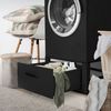 Base Para Lavadora Con Caj�n 63x54cm Acero Negro Ml-design