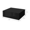 Mesilla De Noche Colgante 46x30x15 Cm Negro Mdf Ml-design