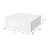 Mesilla De Noche Colgante 46x30x15 Cm Blanco Mdf Ml-design