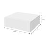 Mesilla De Noche 46x30x15 Cm Blanco Mate Colgante De Mdf Ml-design