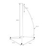 Soporte Para Silla Colgante 208 Cm Blanca Ecd Germany