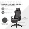 Silla Gaming Tela Gris/blanca Ml-design