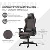 Silla Gaming Tela Gris/roja Ml-design