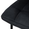 Juego De 4 Sillas De Comedor Con Patas De Metal, Negro Ml-design