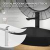 Grifo Lavabo 195x45x270 Mm Latón Negro Mate By Luxebath