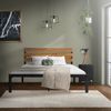 Cama De Estructura Metalica 140 X 200 Cm Negra Ml-design