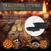 Dutch Oven Set Bbq 7.3l Hierro Negro Con Elevador Y Trébede Bbq#boss