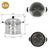 Olla Para Cocina De Cohete, Ø 24 Cm, 6,8 Litros, Acero Bbq#boss