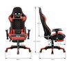 Silla Gaming Con Reposapiés 2d Reposabrazos Polipiel Roja Ml-design