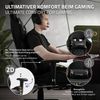 Silla Gaming Con Reposapiés Piel Sintética Camuflajel Ml-design