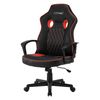 Silla Gaming Función Balancín Asiento Ancho Polipiel Roja Ml-design