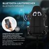 Silla Gaming Con Rgb Y Bluetooth Piel Sintética Blanca Ml-design