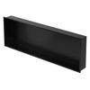 Nicho De Ducha 90x30 Cm Acero Inoxidable Negro Luxebath