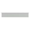 Plato De Ducha 2 Niveles 30x60 Cm Plata Acero Inoxidable Luxebath