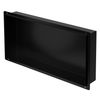 Nicho De Ducha 60x30x10cm Cm Negro De Acero Inoxidable Luxebath