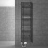 Calentador Eléctrico De Baño Sahara 400x1800 Mm Antracita