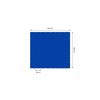 Lona Con Ojales 4x3m 650 G/m², 10 Tiras Elásticas Azul Pvc Ecd Germany