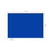 Lona Con Ojales 4x7m 650 G/m², 10 Tiras Elásticas Azul Pvc Ecd Germany