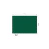 Lona Ojales 3x5 M 650 G/m², 10 Tiras Elásticas Verde Pvc Ecd Germany