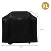 Funda Premium Para Barbacoa 163x61x122 Cm Tejido Oxford Negro Bbq#boss