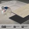 Deluxe Pvc Flooring 122x18 Cm, 1,54m²/7, Afterglow Roble Ml-design