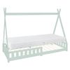 Cama Infantil Tipi Madera De Pino Menta 90 X 200 Cm Ml-design