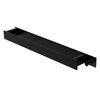 Toallero De Pared Sin Taladrar Para Baños 42 Cm Acero Negro Ml-design