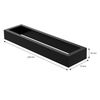 Toallero De Pared Sin Taladrar 26 Cm Acero Negro Ml-design