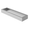 Toallero De Pared Sin Taladrar 26 Cm Acero Plata Ml-design