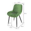 Juego De 4 Sillas De Comedor Silla De Comedor Ml-design