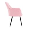 6x Juego Sillones De Comedor Rosa Ecd Germany