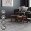 Deluxe Pvc Flooring 122x18 Cm, 3,08m²/14 Planchas, Gris Ml-design