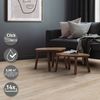 Deluxe Pvc Flooring 122x18 Cm, 3,08m²/14 Planchas, Marrón Ml-design