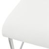 4x Sillas De Comedor Basculante Con Respaldo Alto Blanco Ml-design