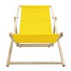 2x Silla De Playa Plegable De Madera Tumbona