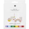 6 Pinturas Para Velas 30 Ml Rainbow