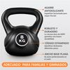 Kettlebell De Hormigón Pesa Rusa 8kg Culturismo En Casa Gimnasio