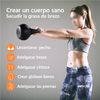 Kettlebell De Hormigón Pesa Rusa 8kg Culturismo En Casa Gimnasio 10kg