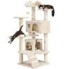 Árbol Rascador Para Gatos Torre Rascador Escalador Para 2-3 Gatos