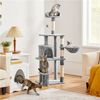 Árbol Rascador De Gatos Torre Escalador Con Nido Para 1-3 Gatos