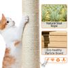 Árbol Rascador Para Gatos Torre Para Gatos Gris Oscuro Con Poste Cesta