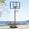 Canasta Baloncesto Exterior Con Ruedas Para Niños Y Adultos 226-256cm