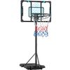 Canasta Baloncesto Exterior Con Ruedas Para Niños Y Adultos 216-246cm